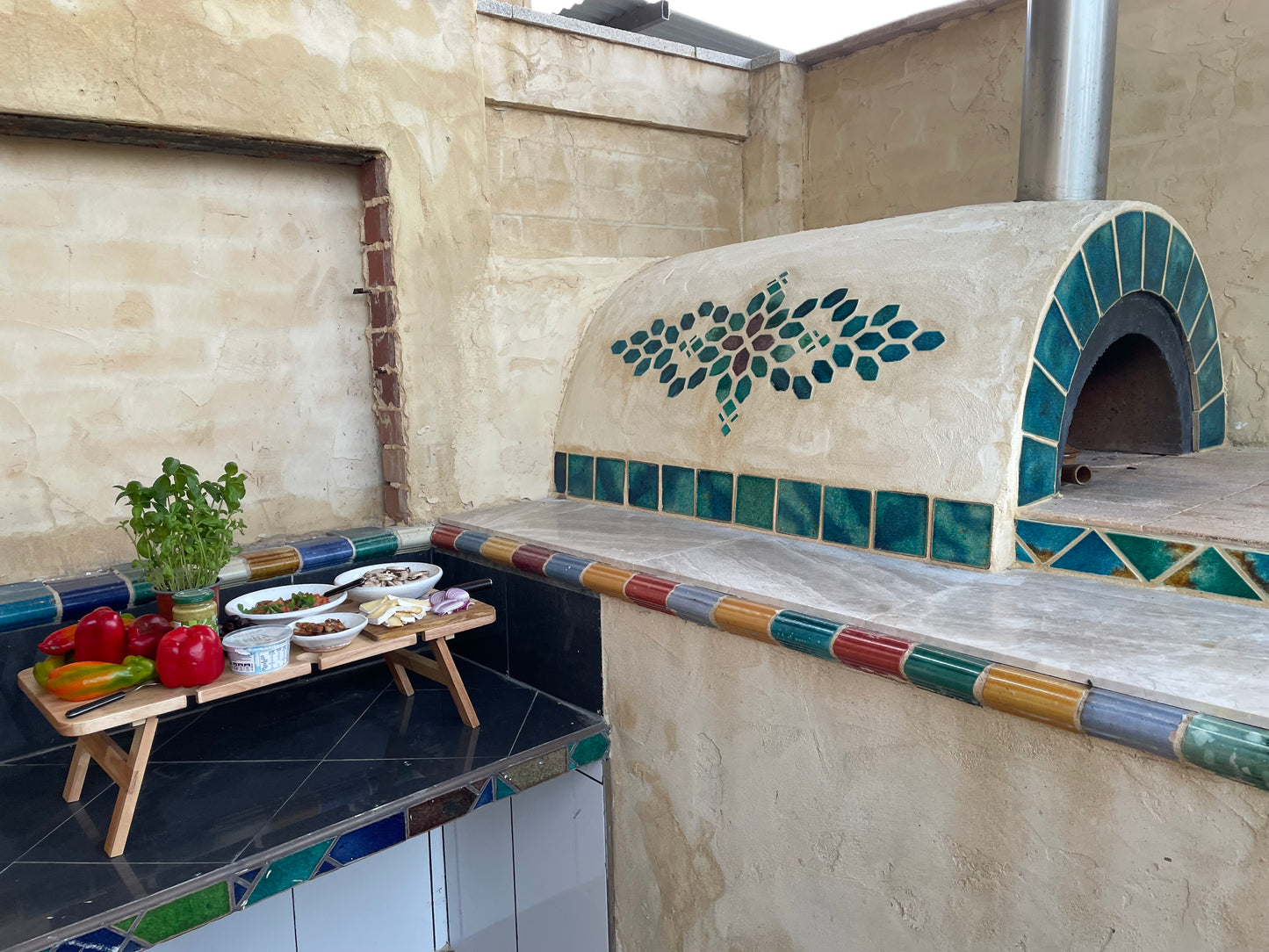 Traditional Pizza Oven Setting