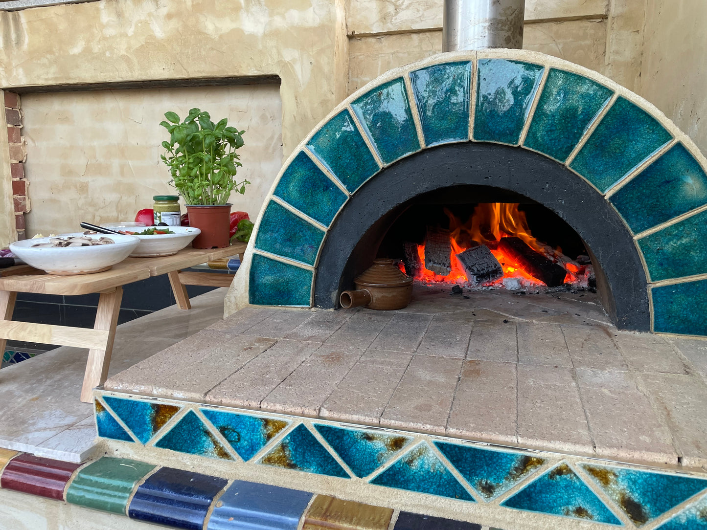 Traditional Pizza Oven Setting