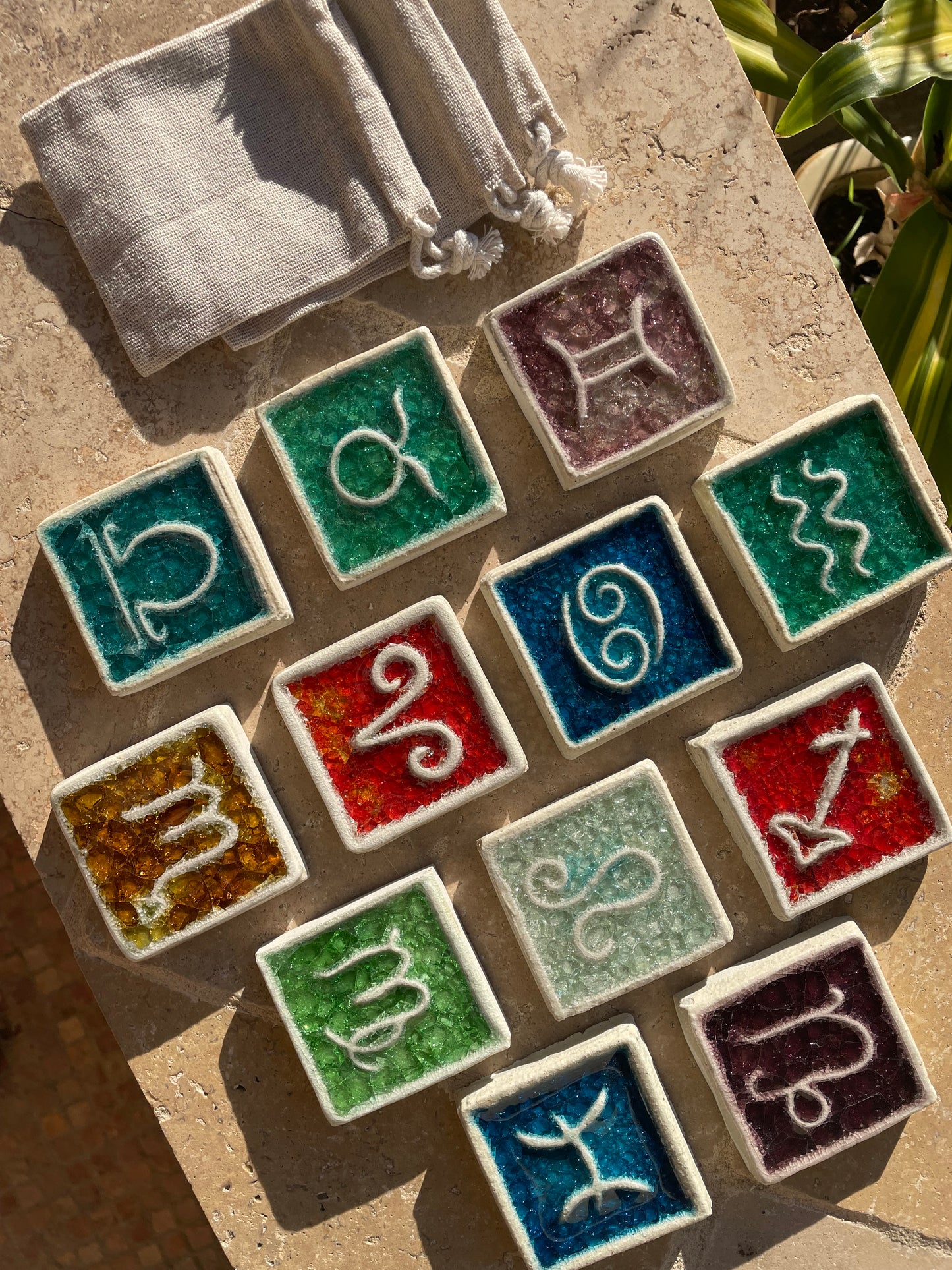 Astrology Jewel Tile - Set of 12