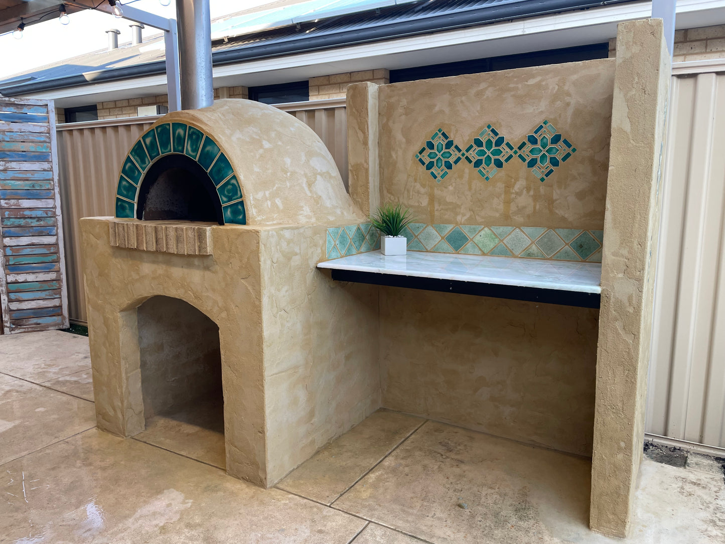 Traditional Pizza Oven Setting