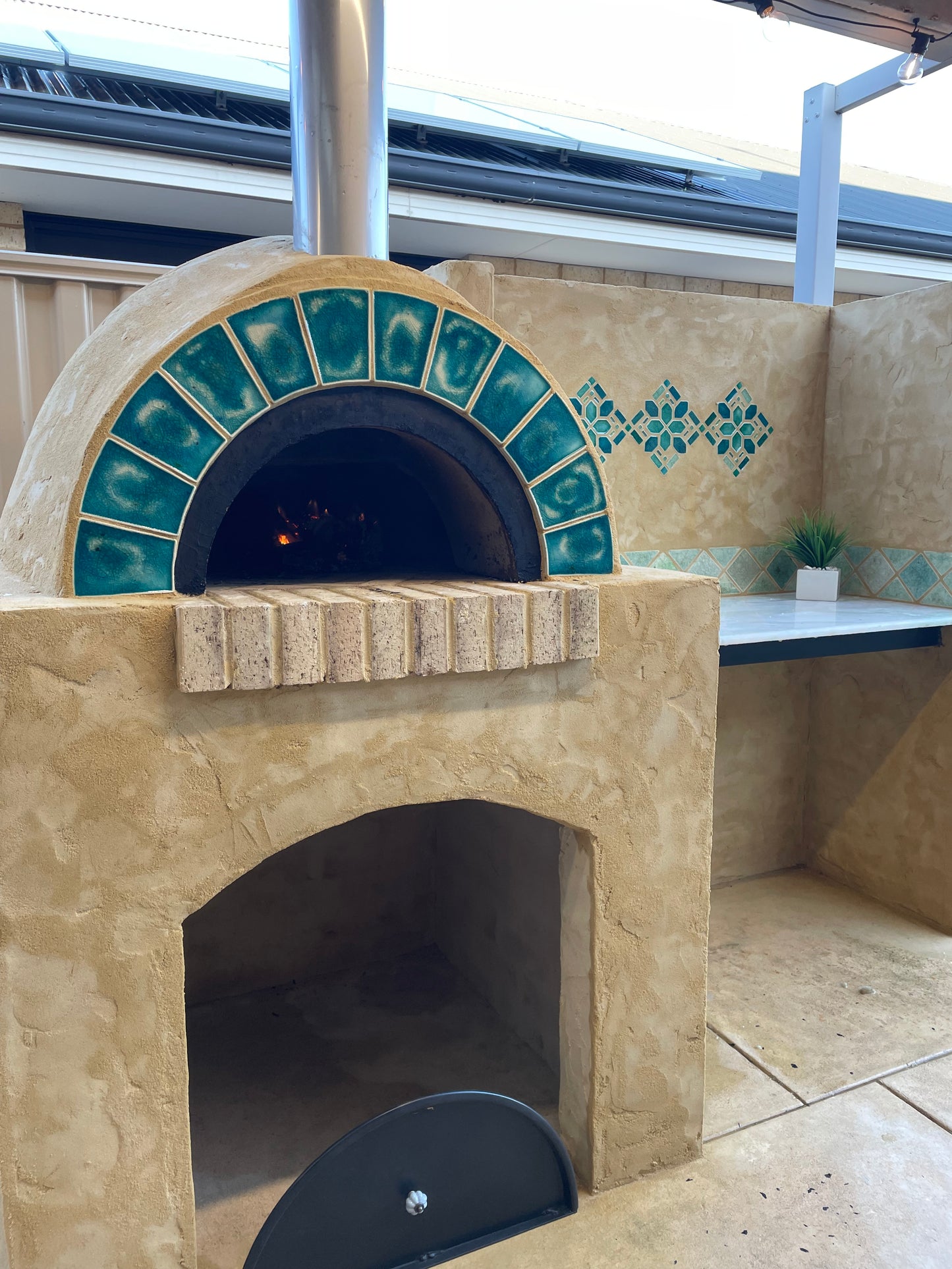 Traditional Pizza Oven Setting