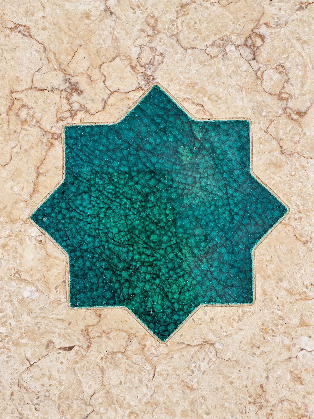 Crystal Glass Jewel Tiles | Star | Set of 10 | Starlight