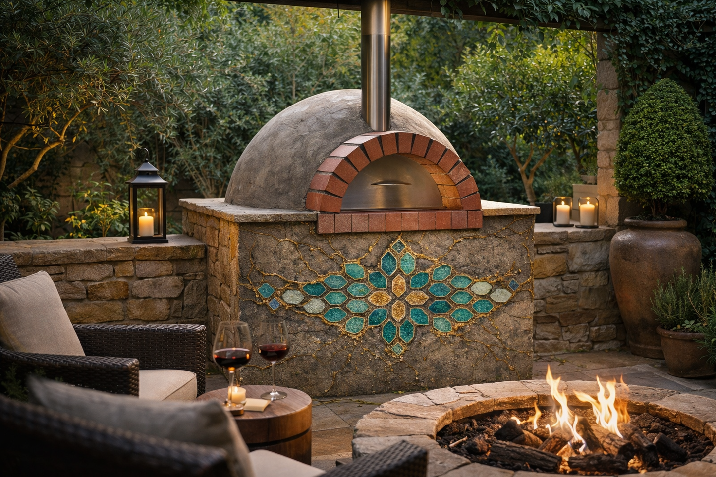 Woodfired Pizza Oven - Dome Style