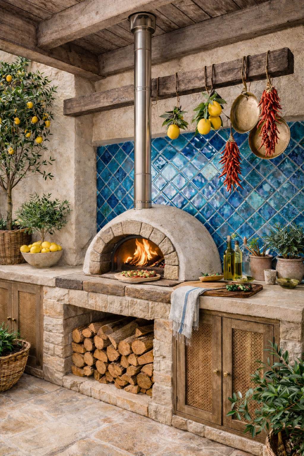 Bespoke Crystal Glass Jewel Tile: Turquoise