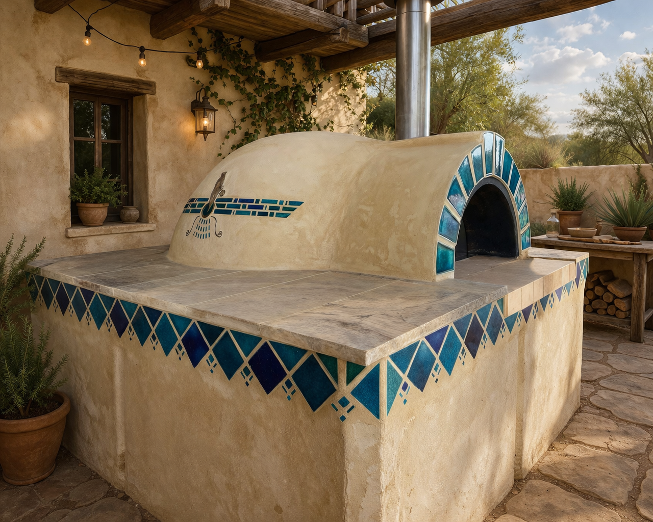 Woodfired Pizza Oven - Dome Style