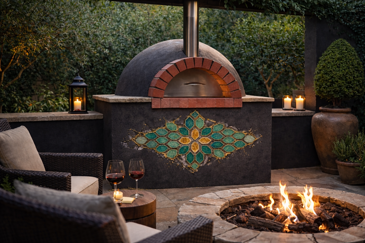 Woodfired Pizza Oven - Dome Style