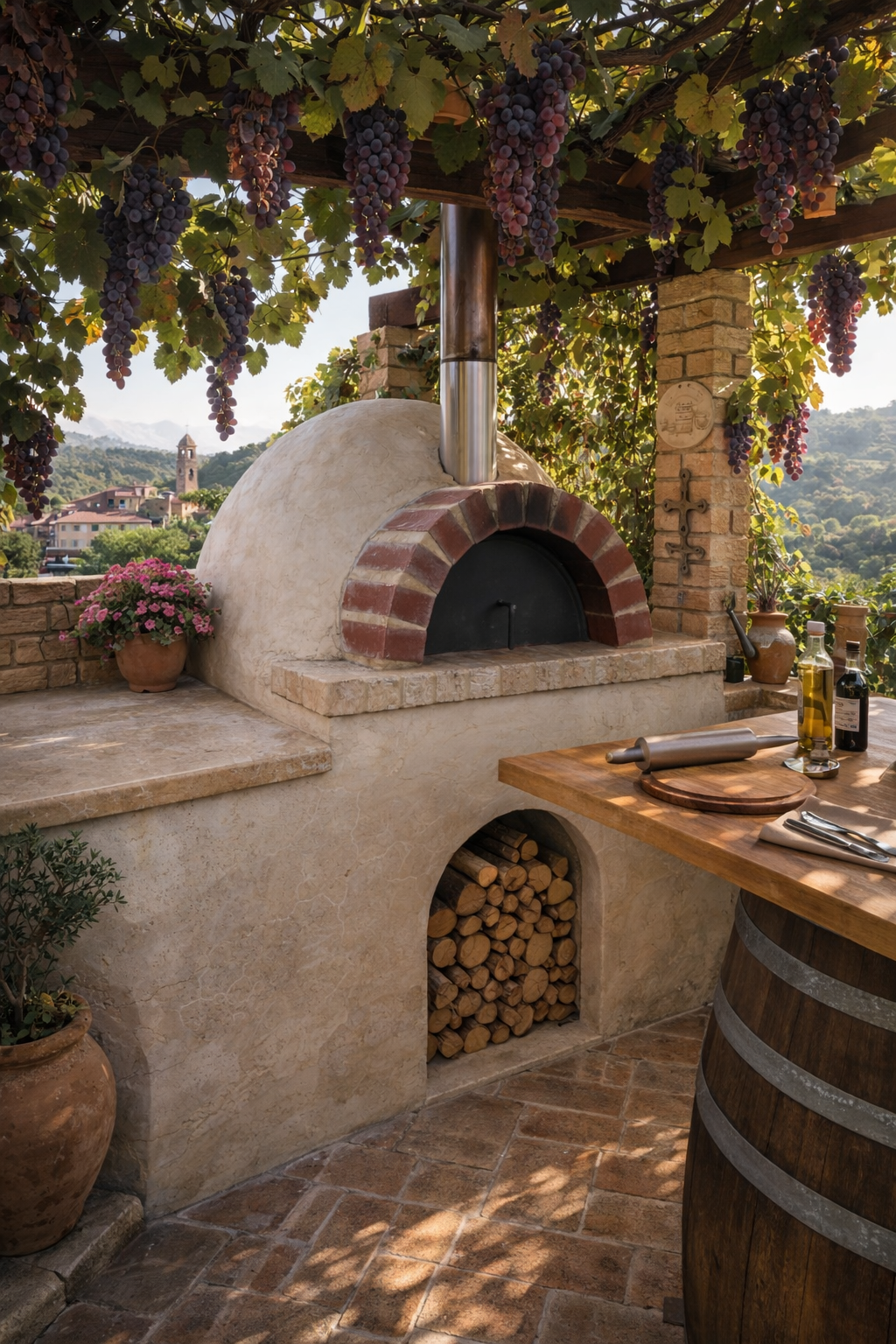 Woodfired Pizza Oven - Dome Style