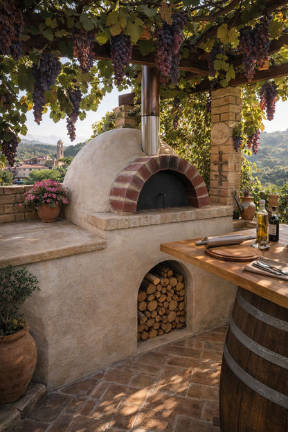 Woodfired Pizza Oven - Dome Style