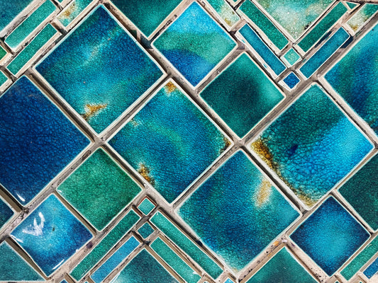 Bespoke Tile in Motion: Cosmic Ocean