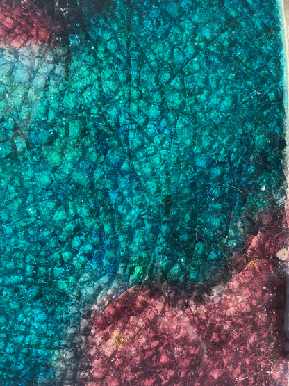 Bespoke Glass Jewel Coaters in Motion - Set of 4