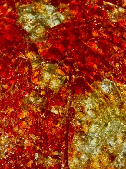 Bespoke Glass Jewel Coaters in Motion - Set of 4