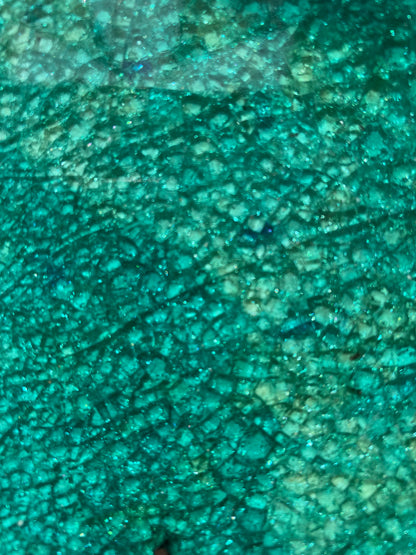 Crystal Glass Tiles | Set of 10 | Emerald