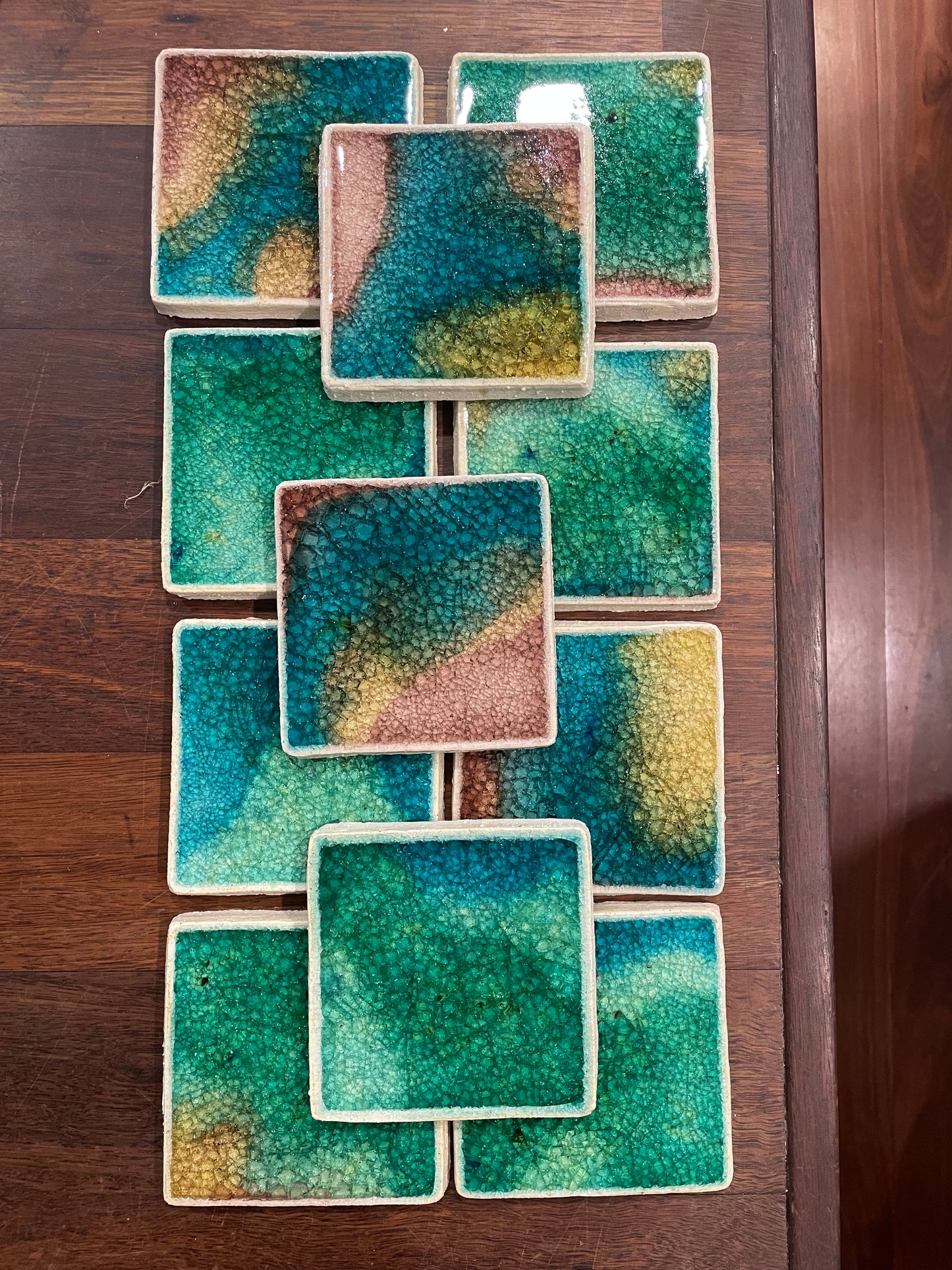 Bespoke Jewel Tile in Motion - 150 x 150 mm