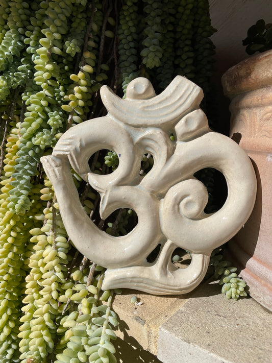 Ceramic Om Symbol