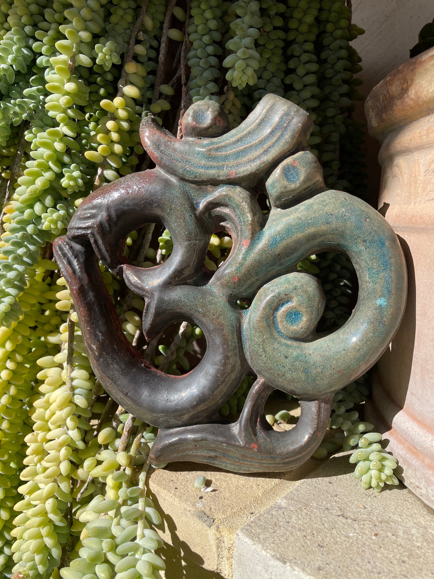 Ceramic Om Symbol