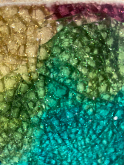 Glass Jewel Tiles in Motion