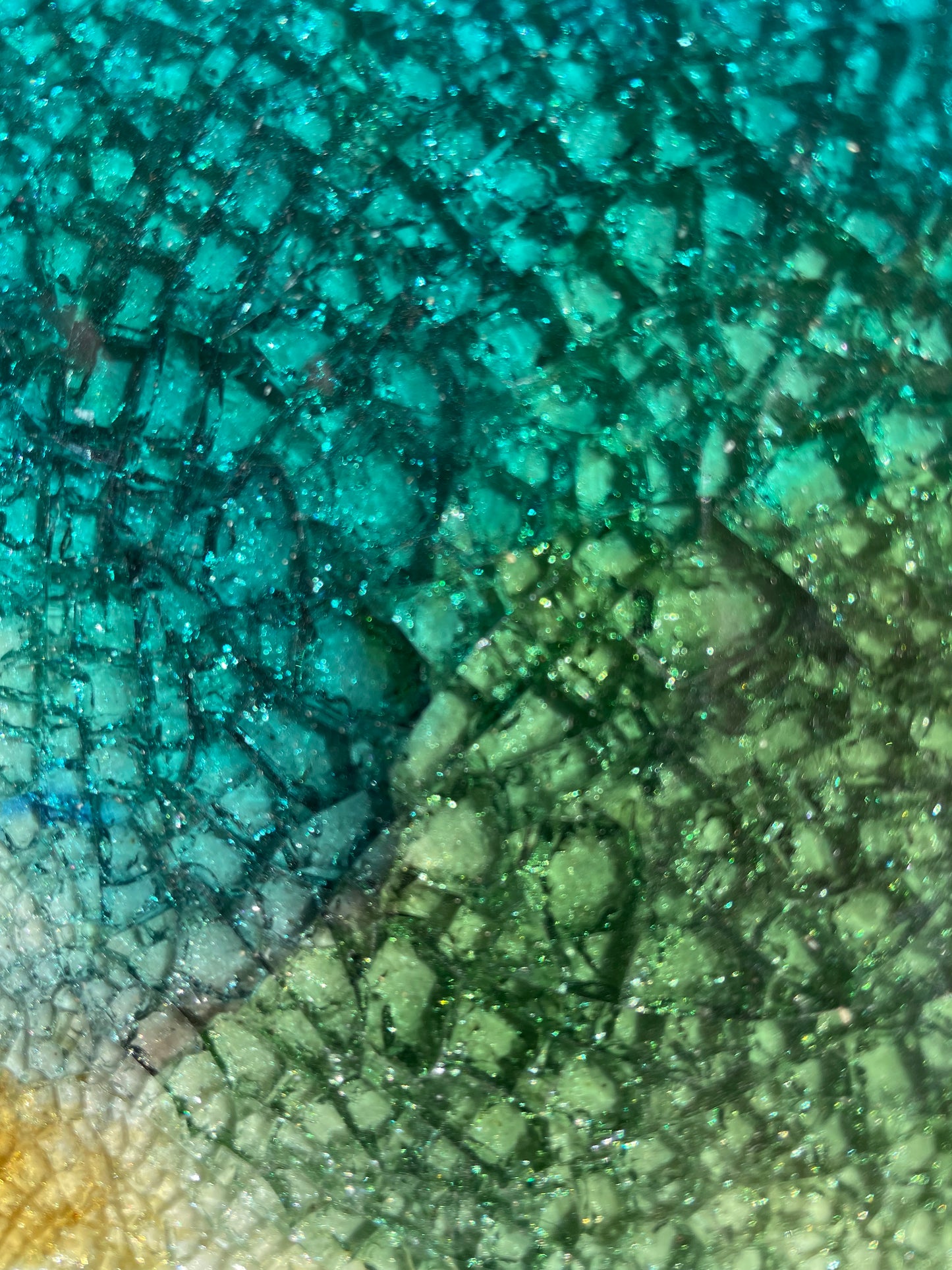 Bespoke Jewel Tile in Motion - 150 x 150 mm
