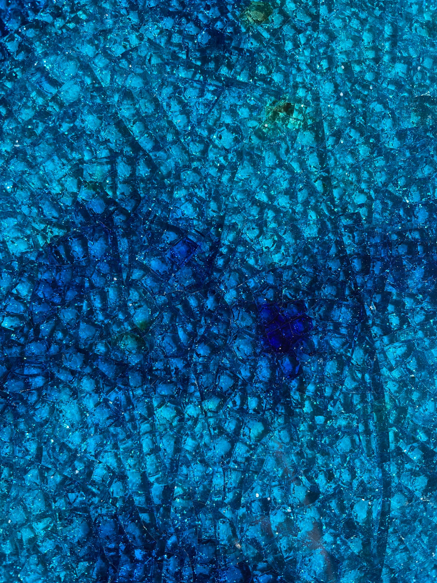 Bespoke Jewel Tile in Motion - 150 x 150 mm