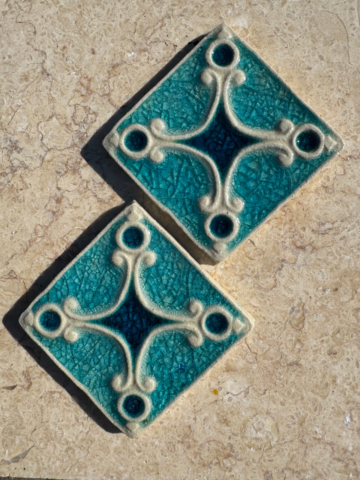 Decorative Crystal Glass Tile | 100 x 100 mm | Regal Eudora