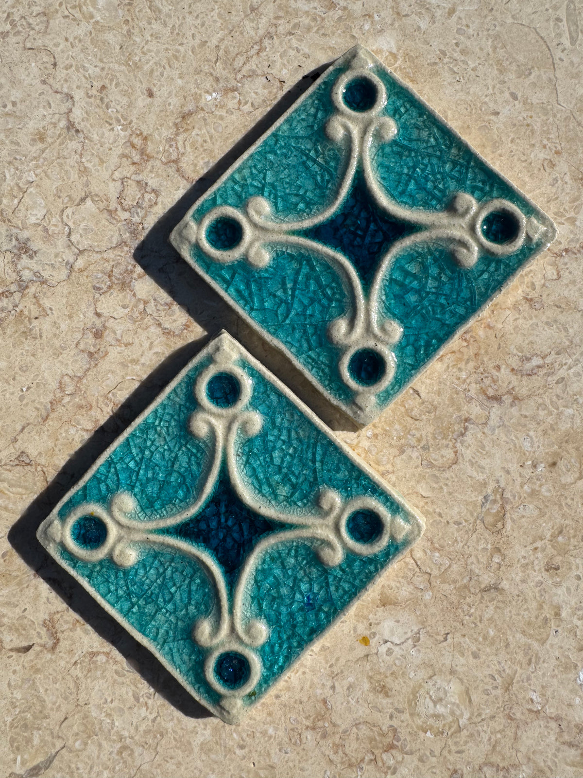 Decorative Crystal Glass Tile | 100 x 100 mm | Regal Eudora