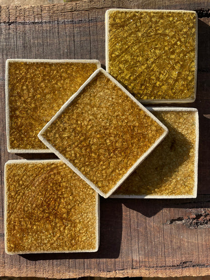 Glass Jewel Tiles 100 x 100 mm - Set of 10