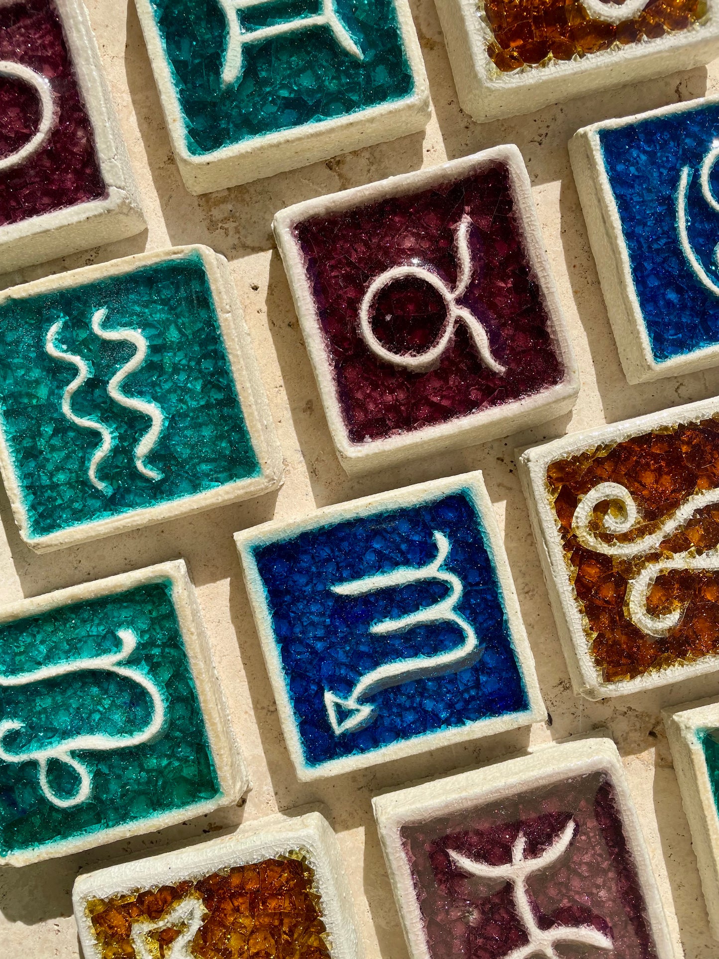 Astrology Jewel Tile - Set of 12