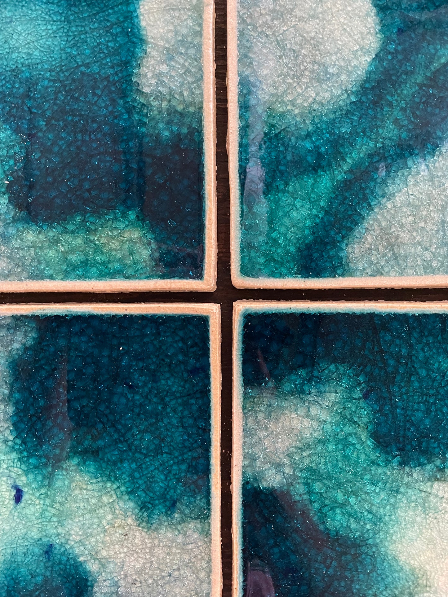 Bespoke Jewel Tiles in Motion - Set of 10