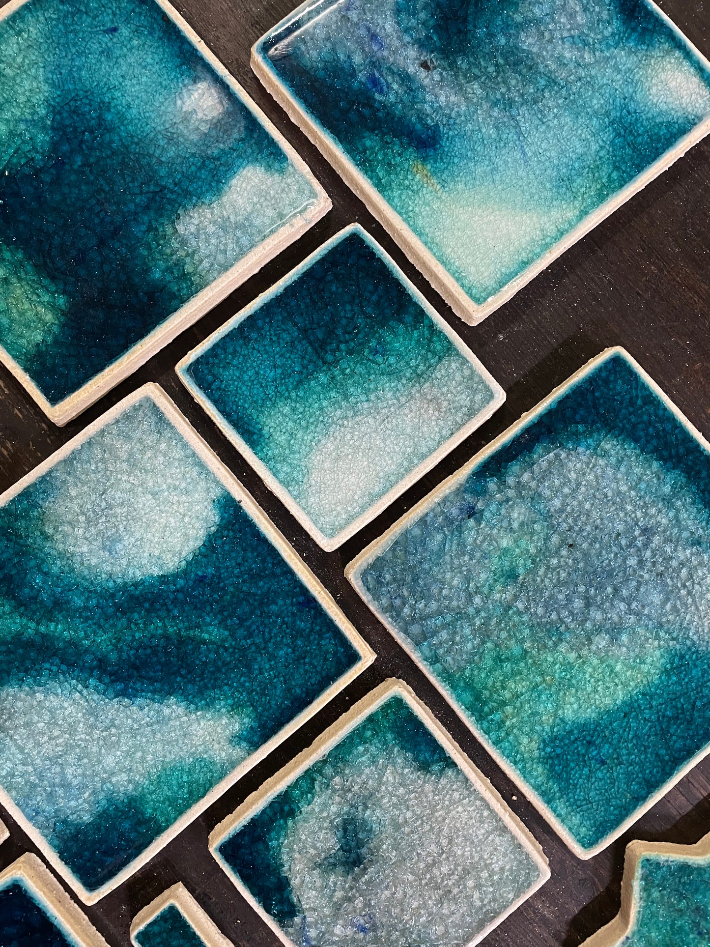 Bespoke Jewel Tile in Motion - 150 x 150 mm